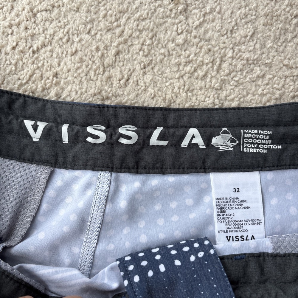 Vissla Volcom Men Board‎ Shorts 32/33 Outdoor Beach Surf Lot Of 2 EUC - Picture 7 of 10